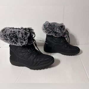 Arctic Shield black/grey winter boots women size 7 M